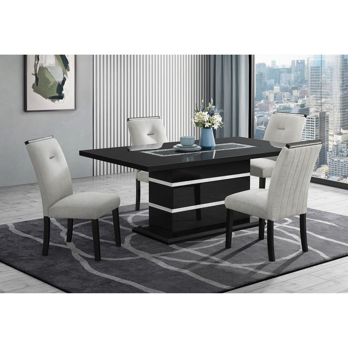 Ariya - Bar Stools (Set of 2) - Black / Gray