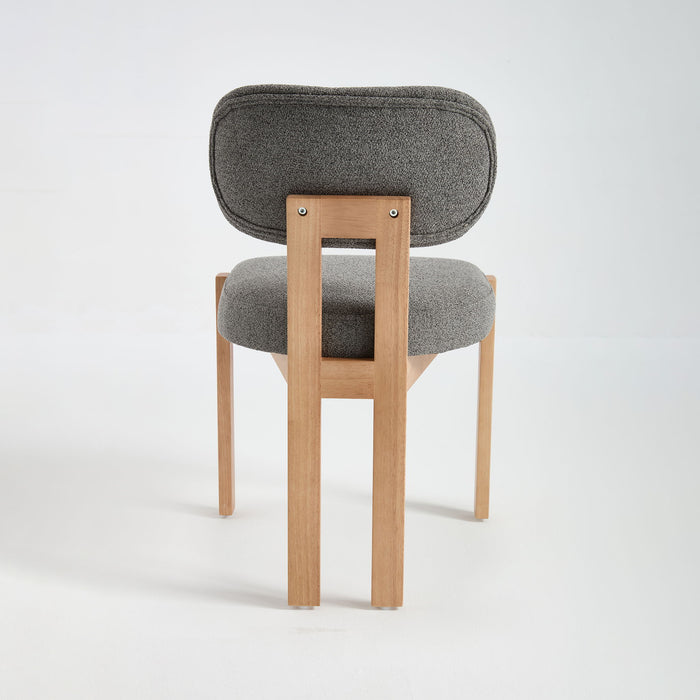 Dining Chairs With Ergonomic Backrest And Adjustable Feet (Set of 2)