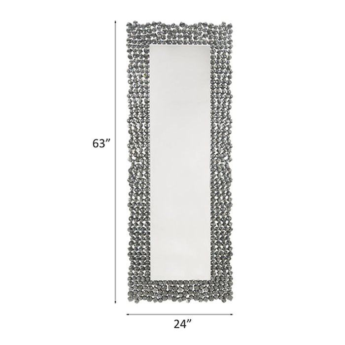 Kachina - 63" Accent Mirror - Mirrored & Faux Gems