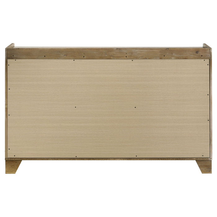 Henderson 6-drawer Bedroom Dresser Cabinet Medium Oak