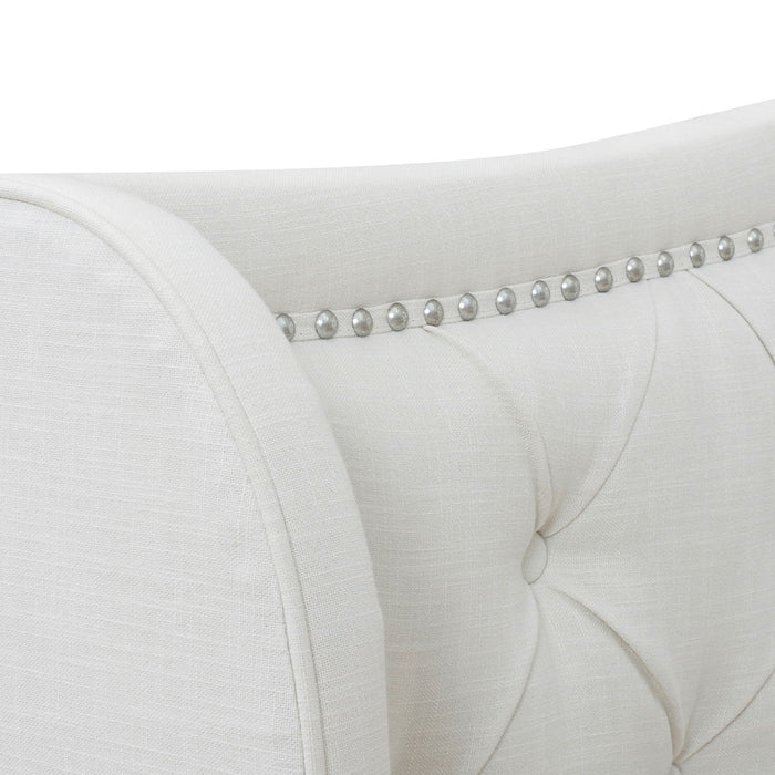 Marcella - Upholstered Shelter Headboard Bed Set