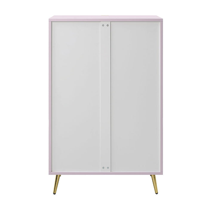 Gaines - Chest - Pink High Gloss