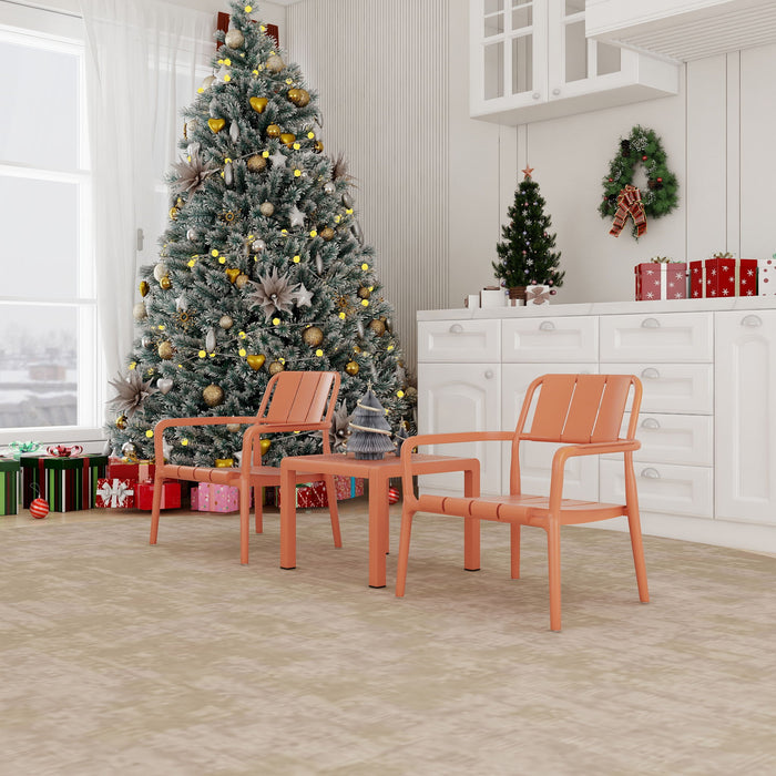 3 Piece Indoor / Outdoor Leisure Table And Chair Set