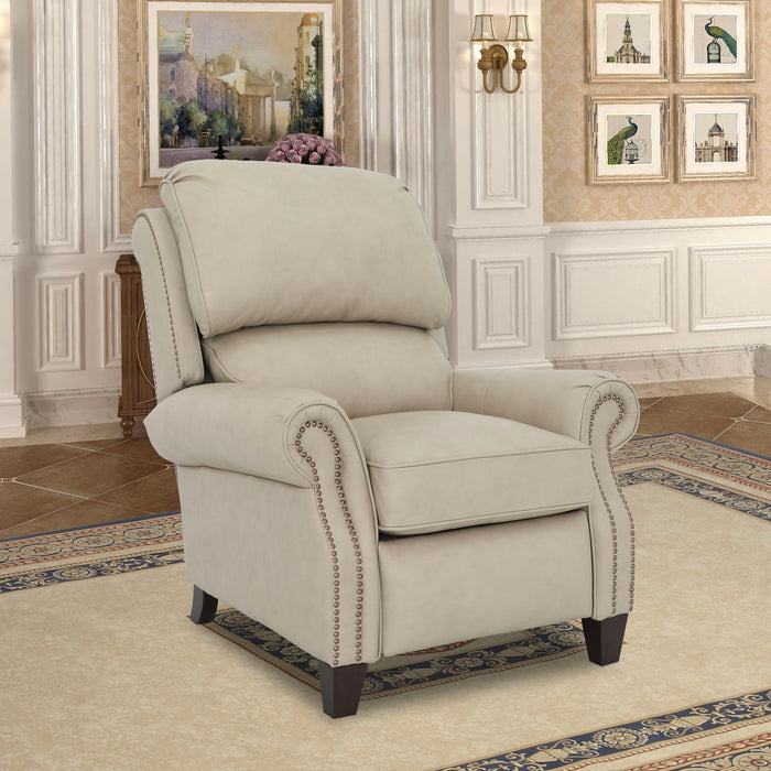 Churchill - Push Thru The Arm Recliner - Cabernet