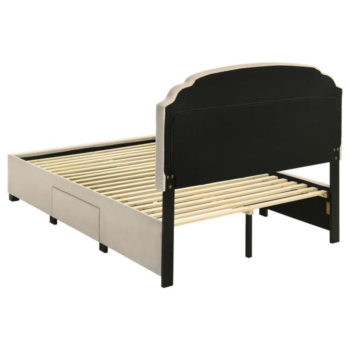 Marianna - 4-Drawer Upholstered Storage Bed