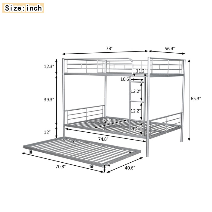 Steel Construction Bunk Bed