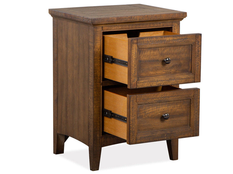 Bay Creek - Small Drawer Nightstand - Toasted Nutmeg