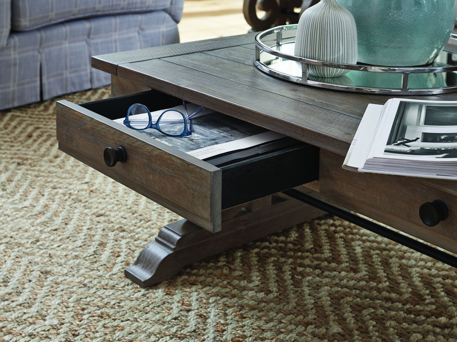 Tinley Park - Rectangular Cocktail Table - Dove Tail Gray