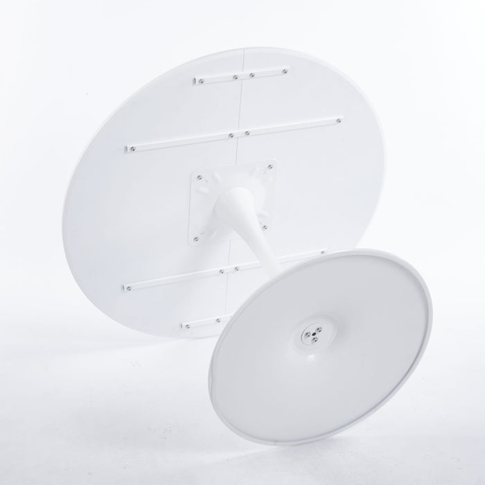 Tulip Dining Table For 4 - 6 People - White