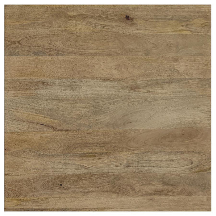 Benton - Square Solid Mango Wood Coffee Table - Natural