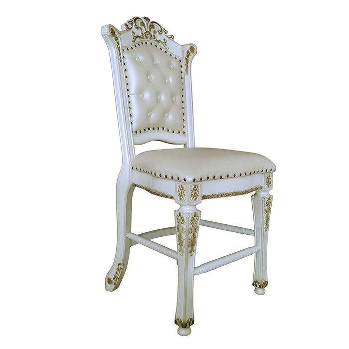 Vendome - Counter Height Chair (Set of 2) - Antique Pearl