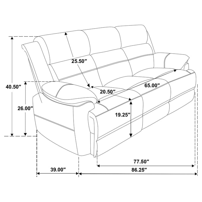 Worthington - Upholstered Sofa Set
