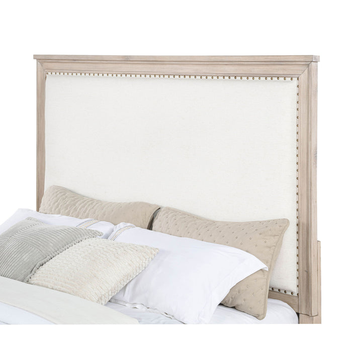 Wedner - Queen Panel Bed - Oak
