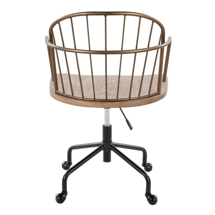 Riley - Farmhouse Adjustable Office Chair