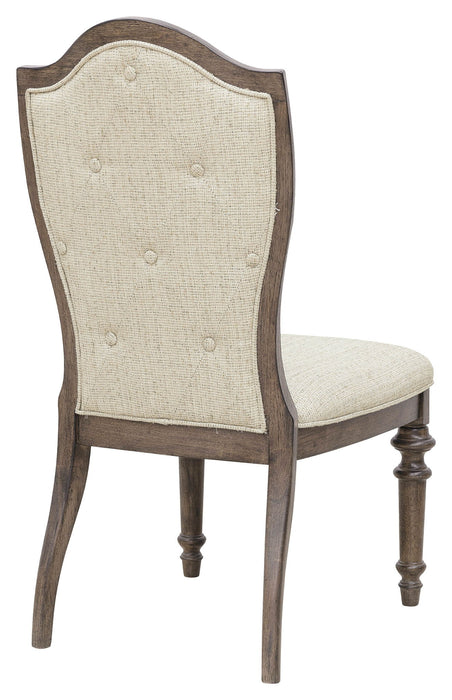 Saddle Creek - Upholstered Side Chair (Set of 2) - Timber Brown