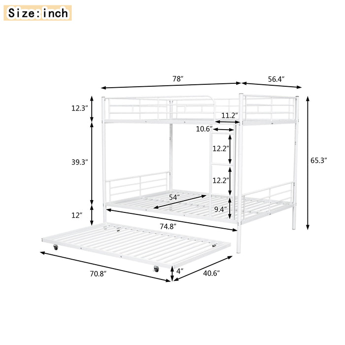 Steel Construction Bunk Bed
