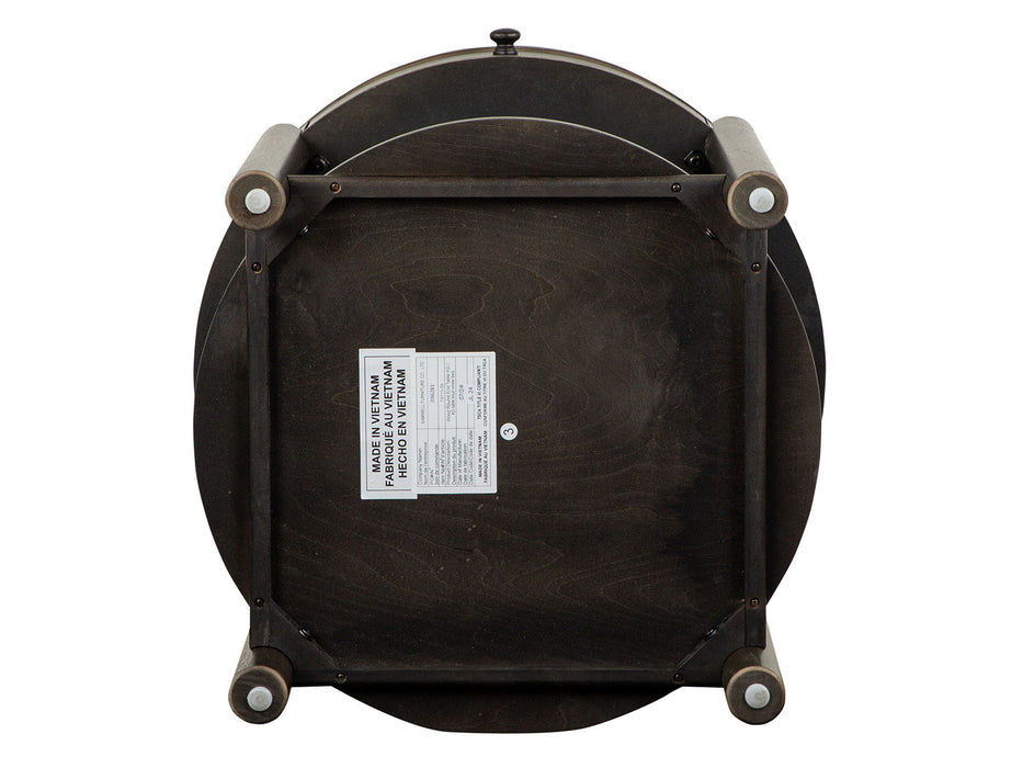 Hadleigh - Round End Table - Coffee Bean