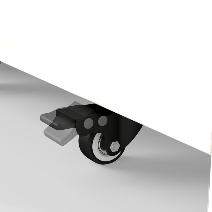 Extendable Kitchen Island With Slide Out Table And Storage Racks For 2 - 6 Person, Power Outlet, Bar, Prep Station - Creamy White / Walnut