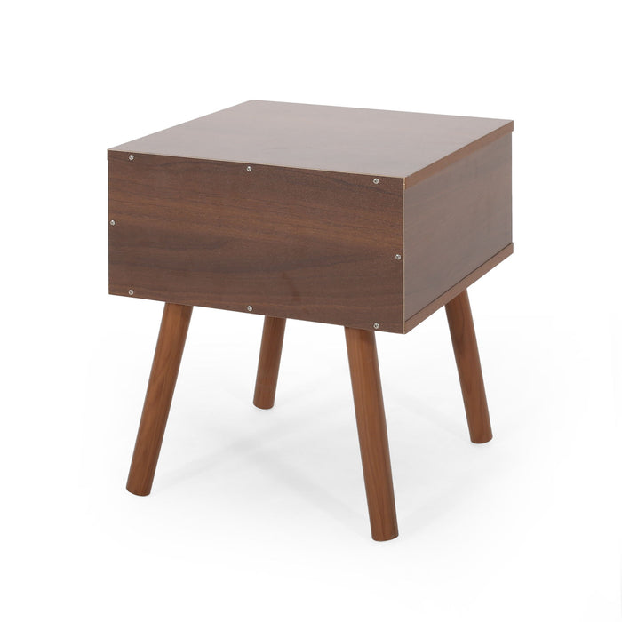 2 Toned Particle Board End Table