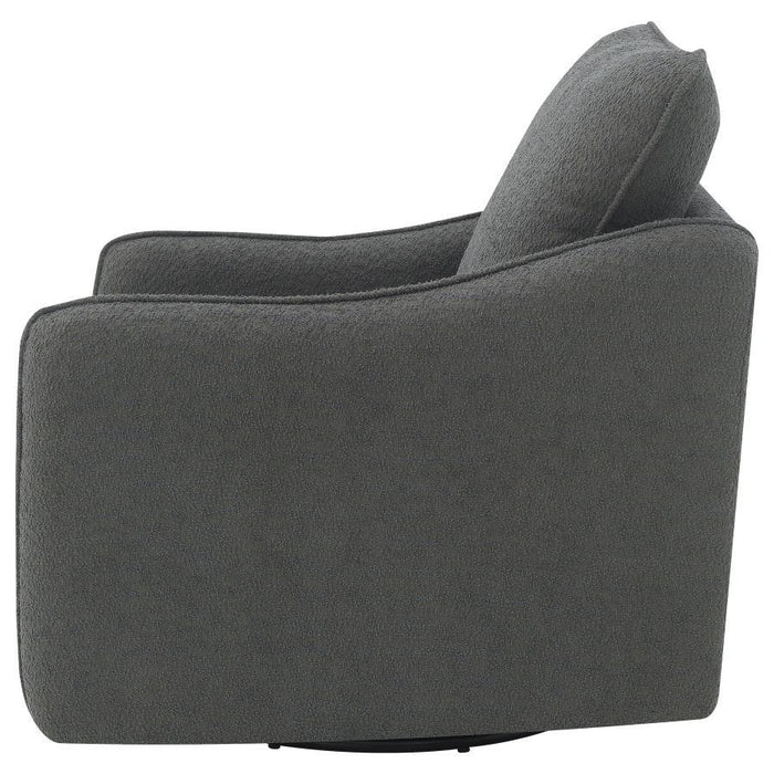 Madia - Upholstered Sloped Arm Swivel Glider Chair