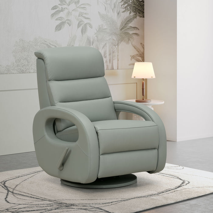 Gunter - Recliner Swivel Glider - Robyn-Mint Green