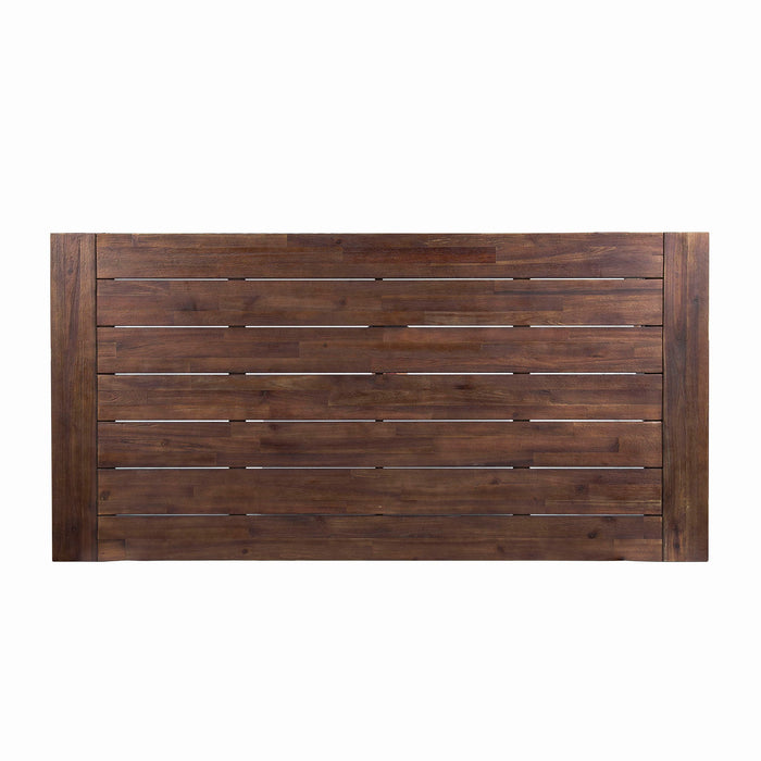 Outdoor Sandblast Finish Acacia Wood Dining Table