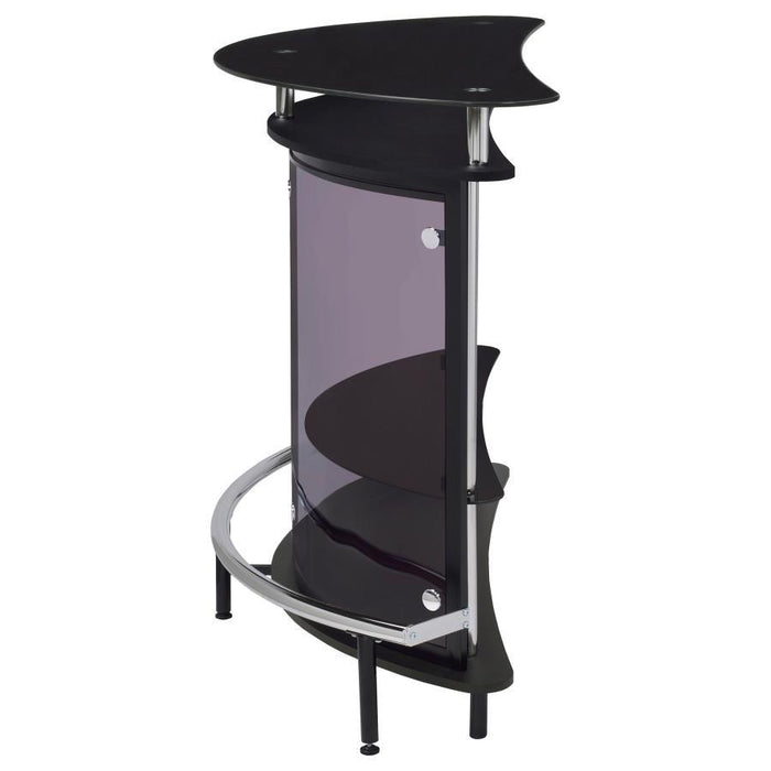 Amarillo - Freestanding Glass Top Home Bar Wine Cabinet