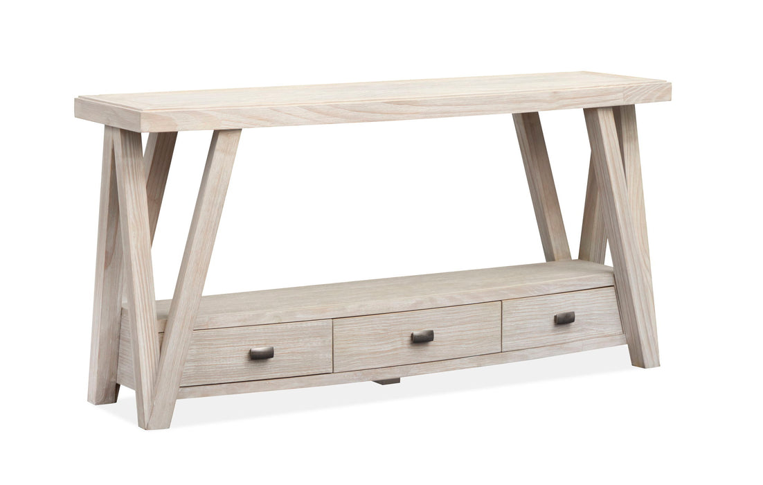 Bostwick - Rectangular Sofa Table - Coconut Cream