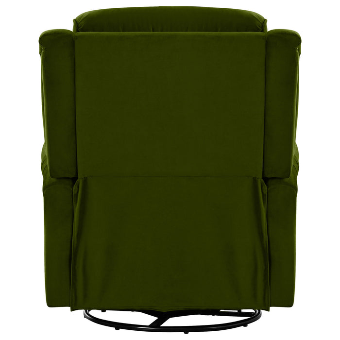 360 Degrees Swivel Recliner Manual Rocking Recliner Home With Adjustable Backrest