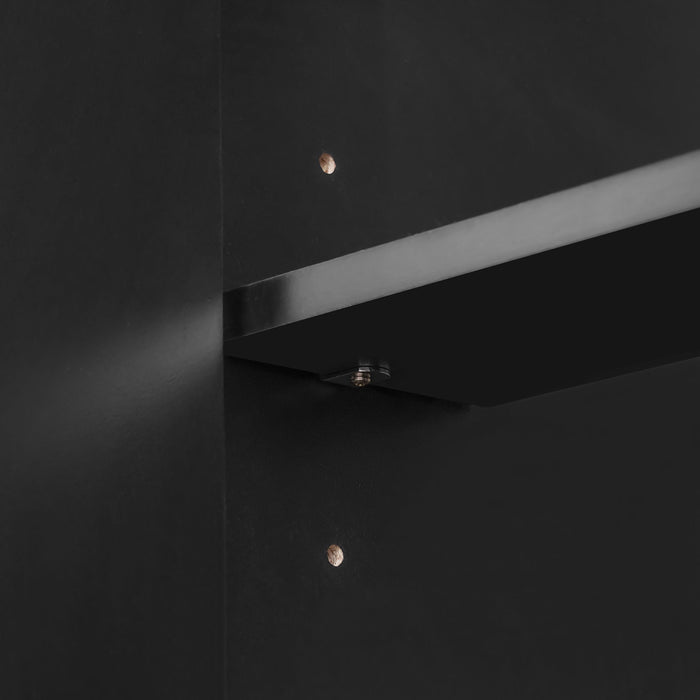 Bathroom Vanity With Sink, Soft Close Doors, Adjustable Shelf & 3 Drawers