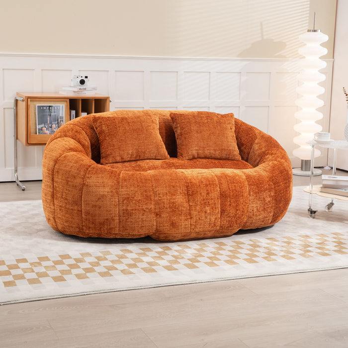 Bean Bag Lazy Sofa, Durable Comfort Lounger High Back Bean Bag Chair Couch
