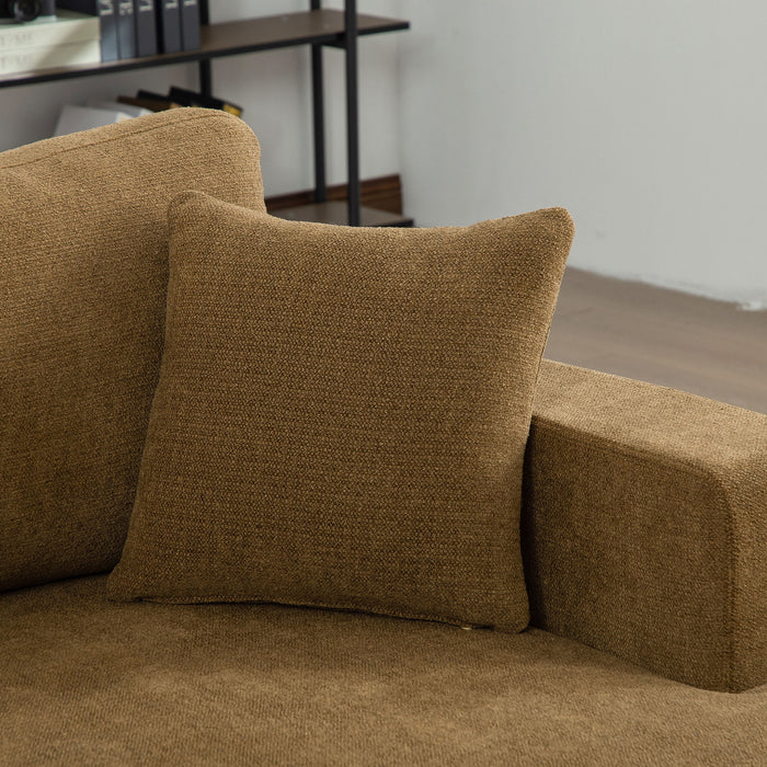 Modern Aesthetic Wide Sofa Bed