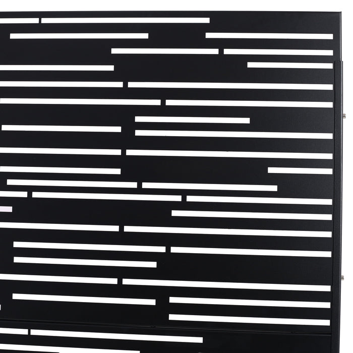 Outdoor & Indoor Freestanding Metal Privacy Screen