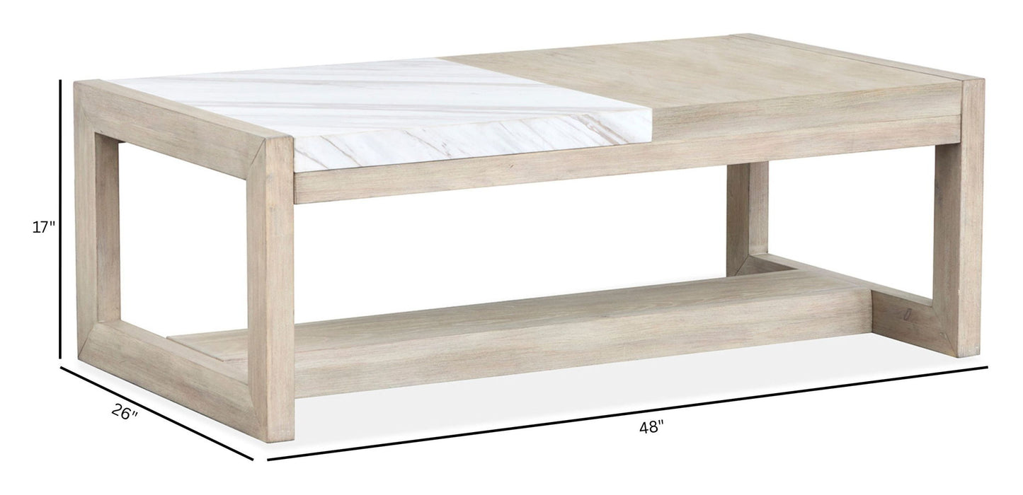 Preston - Rectangular Cocktail Table Set