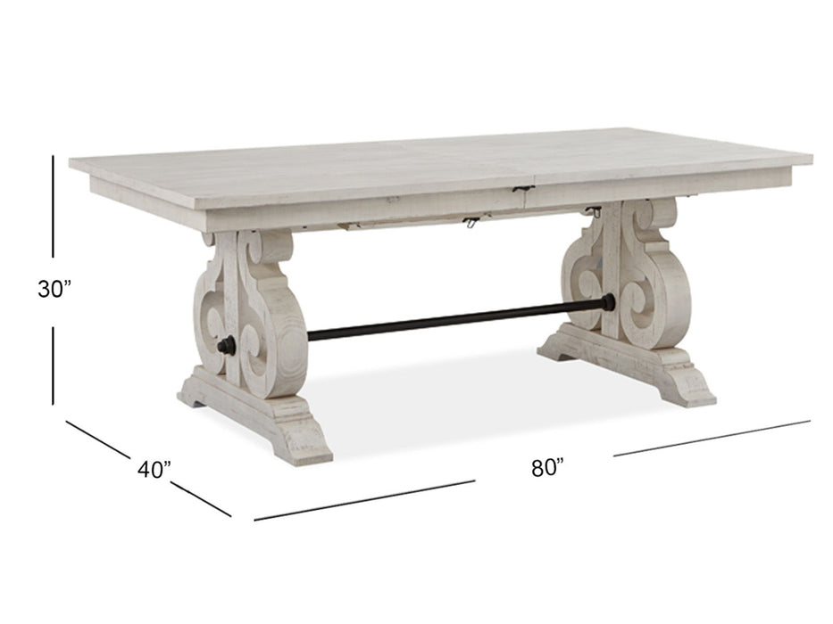 Bronwyn - Rectangular Dining Table - Alabaster