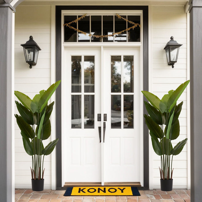 Artificial Plant For Indoor And Outdoor Decoration (Set of 2)