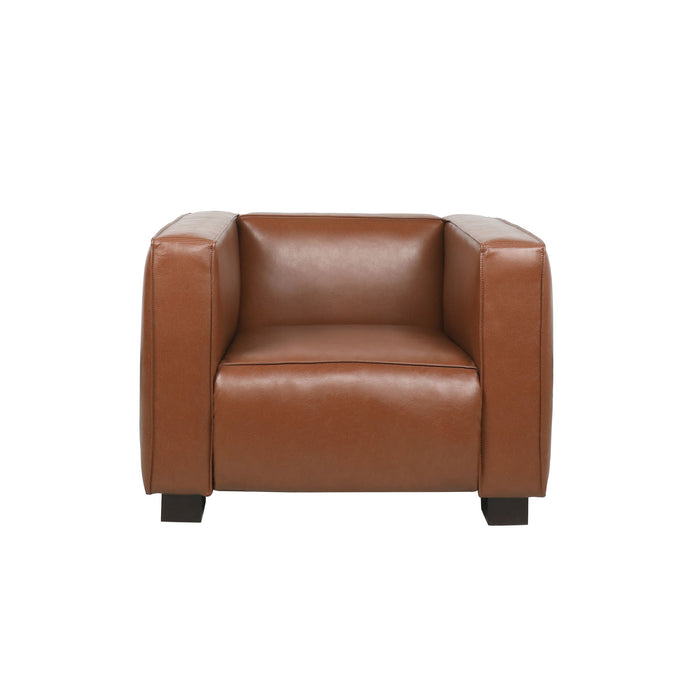 Vortexia - Club Chair With Tuxedo Design