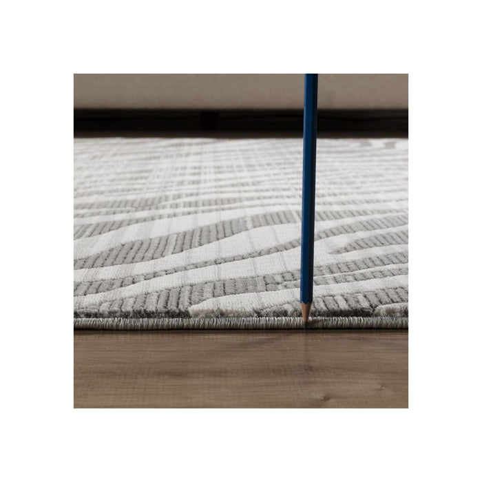 Geometrix - Contemporary Rug With Geometric 3D Effect