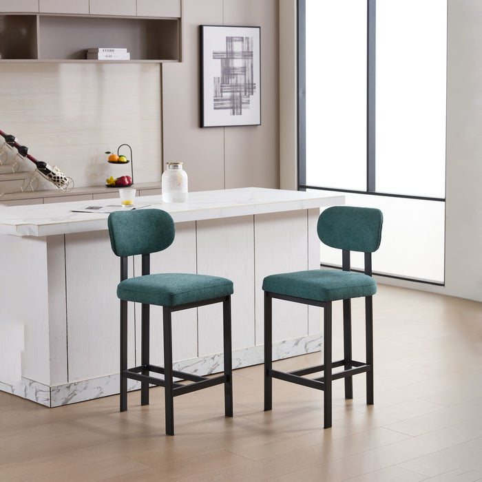 Modern Counter Height Stools (Set of 2)