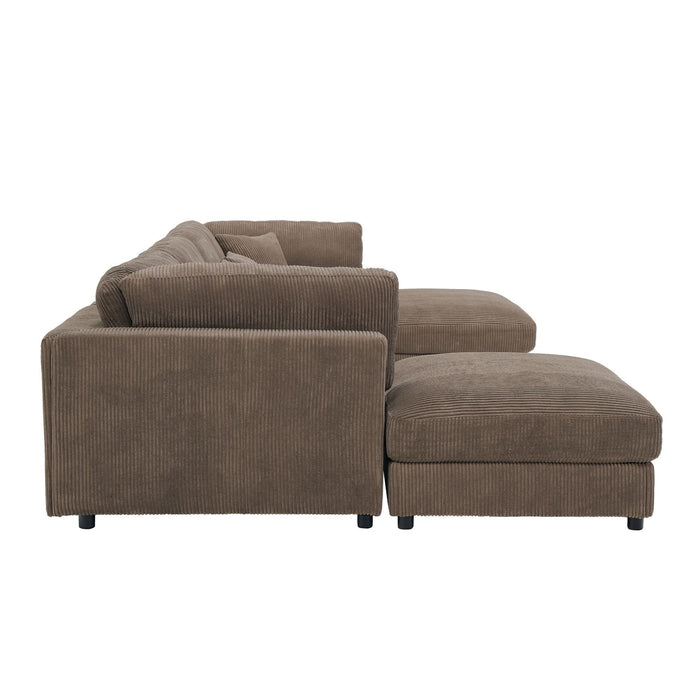 Modular Sectional & Custom Configuration, Toss Pillows