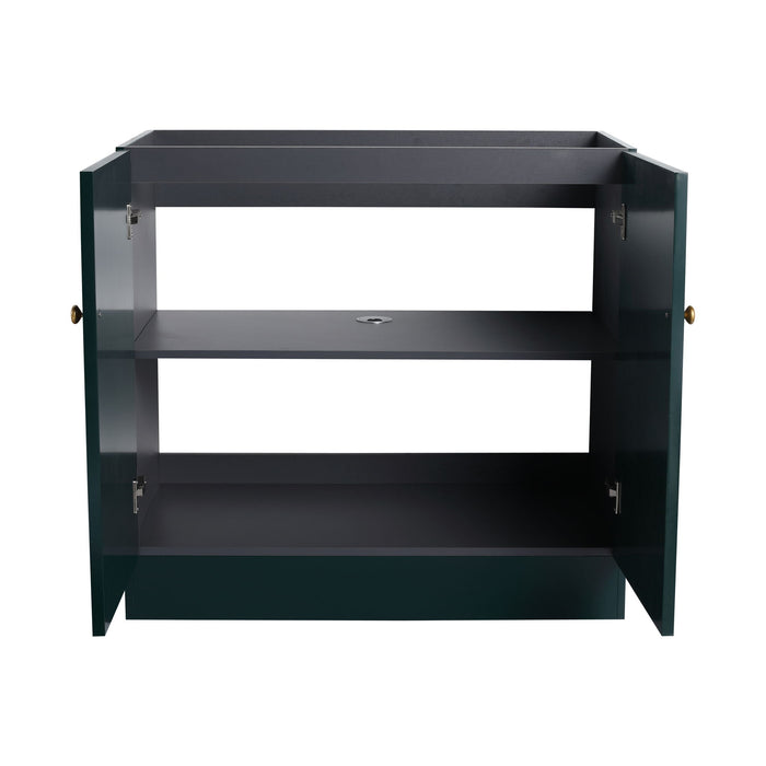 Modern Freestanding Bathroom Vanity With Soft Close Cabinet Doors