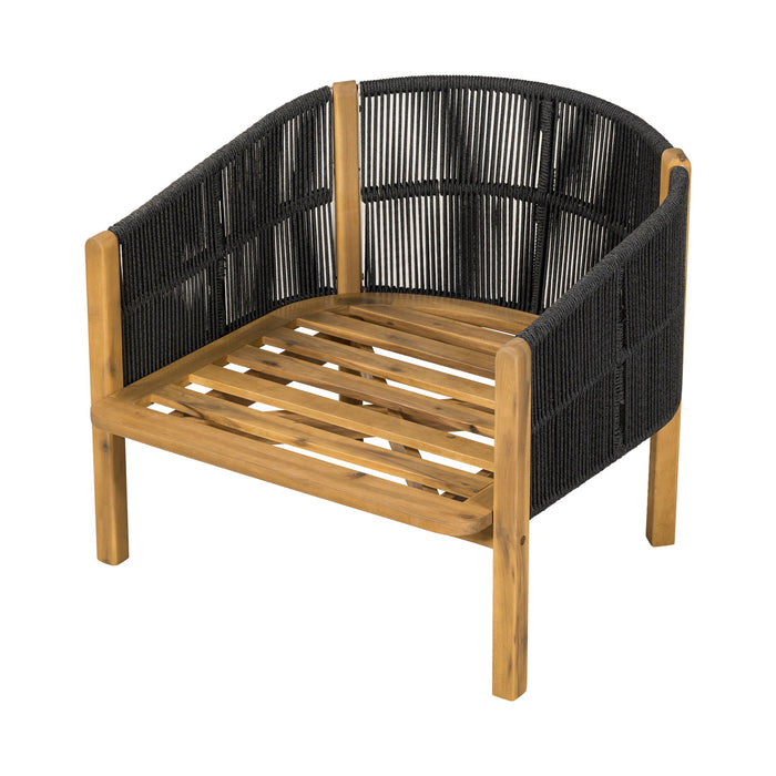 Grotta - Outdoor Wood Club Chair (Set of 2)
