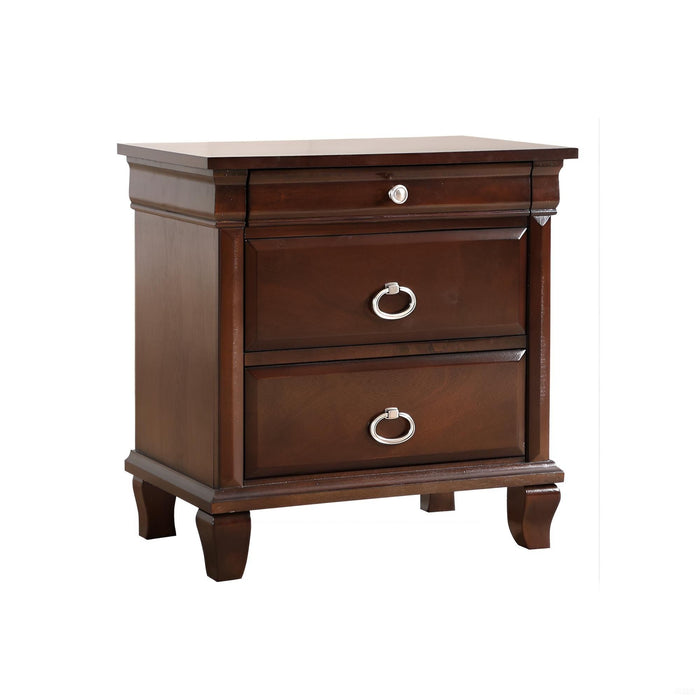 Triton - Nightstand - Cappuccino