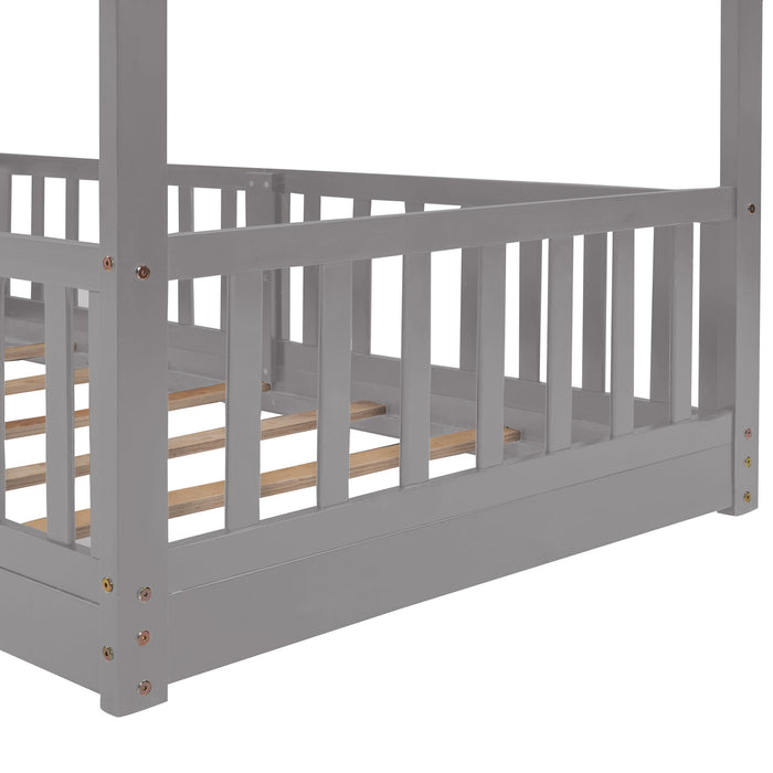 Functional Bunk Bed & Convertible Ladder And Slide