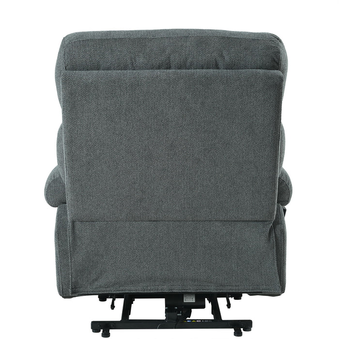 Oversized Power Lift Recliner Chai With Remote Control, Side Pocket, Spacious Seat