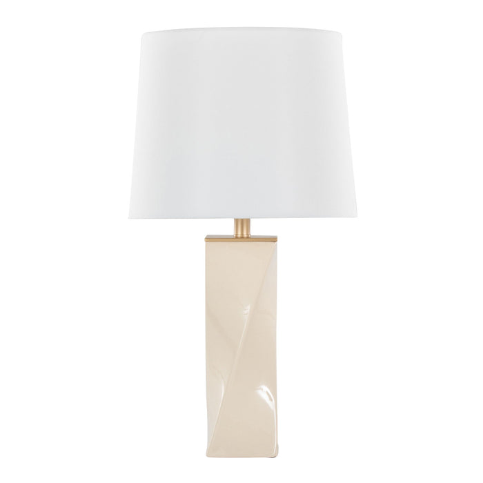 Curvo - Square Contemporary Table Lamp