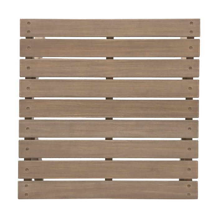 Sedona - Outdoor Side Table With Open Slat Design