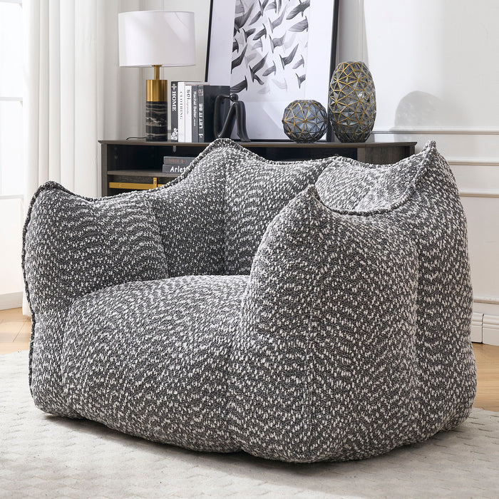 Comfortable Chenille Sofa Chairs With Highly Resilient Foam For Living Rooms And Bedrooms