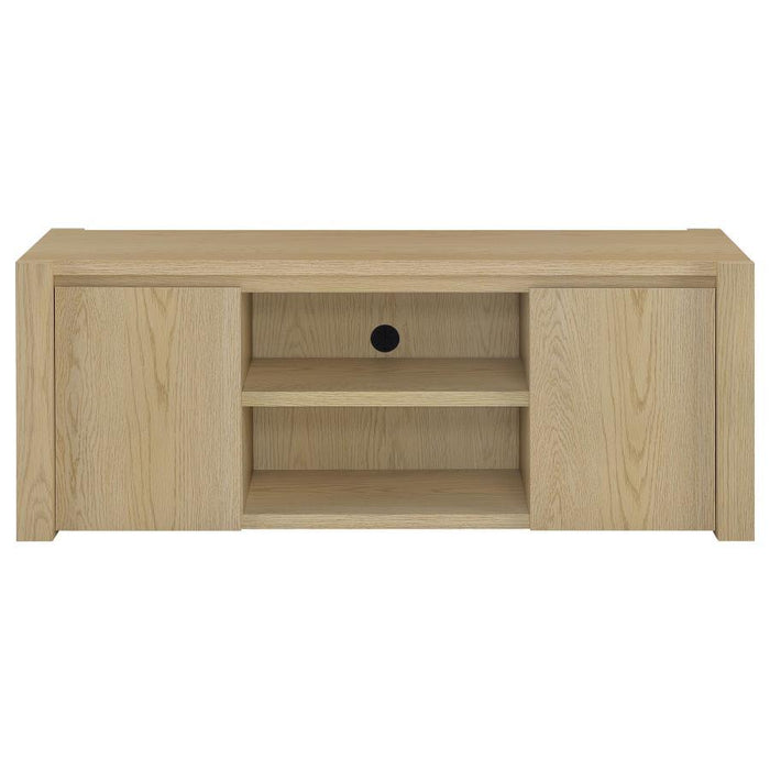 Laurelton - 3 Piece Entertainment Center TV Stand - Light Oak