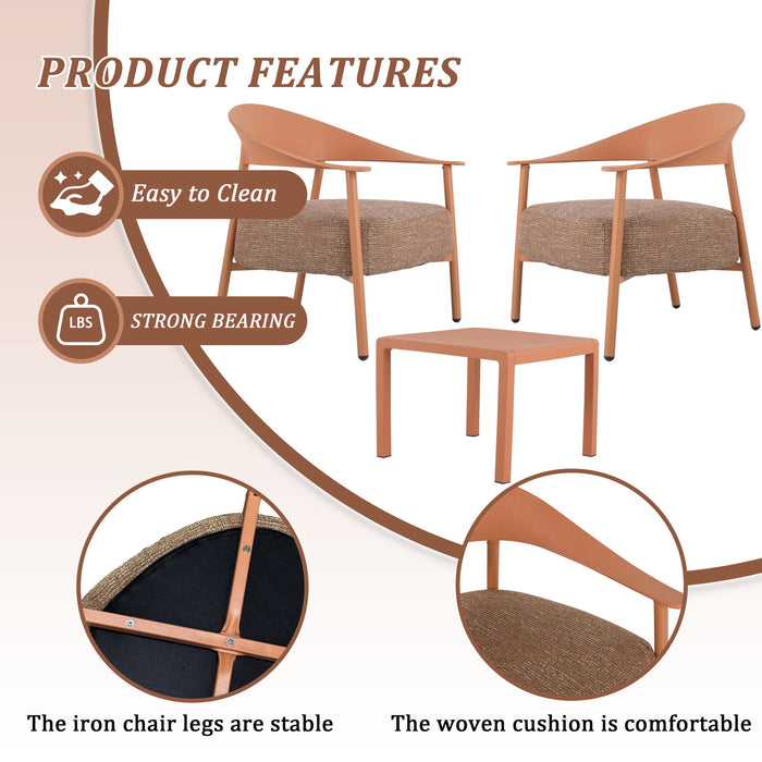 Furniture Set With Seat Cushions, Sturdy And Durable